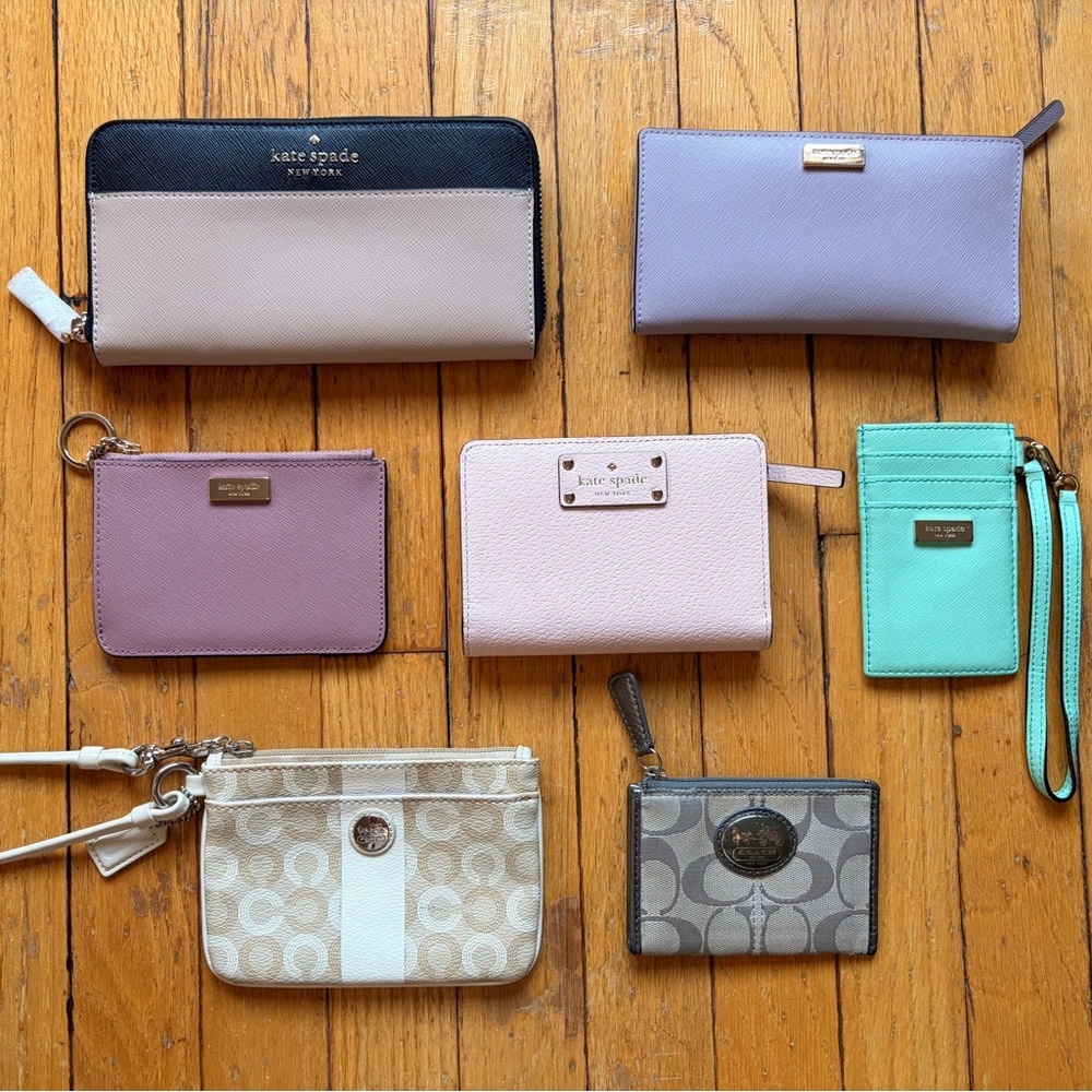 Kate Spade & Coach wallet bundle